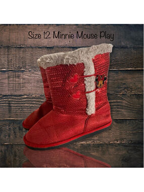 Size 12 Minnie Mouse Boots